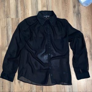 Black Wishful Park Blouse